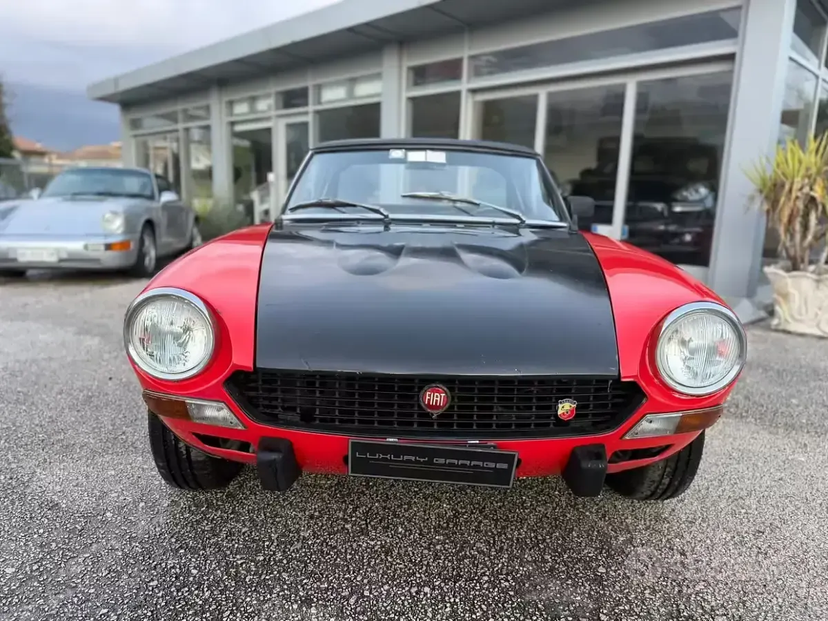 Usata Abarth 124 Spider 128 CV (94 kW) 1970 Rosso Cabrio