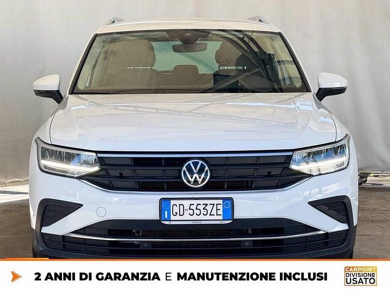 Usata VW Tiguan Life 131 CV (96 kW) 2021 Bianco SUV