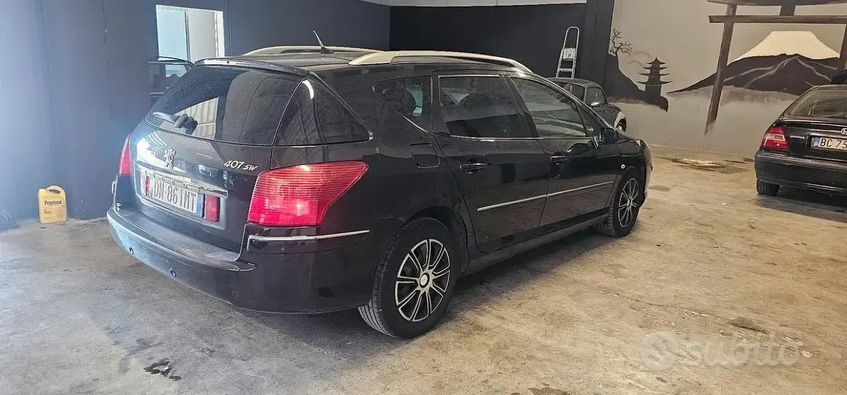Usata Peugeot 407 136 CV (100 kW) 2008 Nero Station wagon