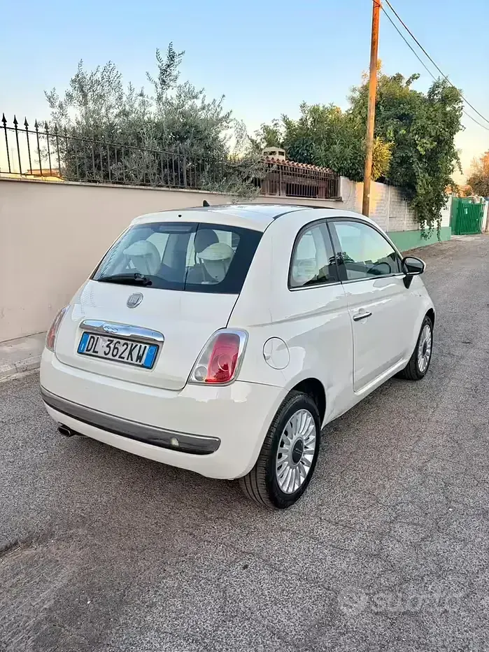 Usata Fiat 500 69 CV (50 kW) 2007 Grigio Berlina