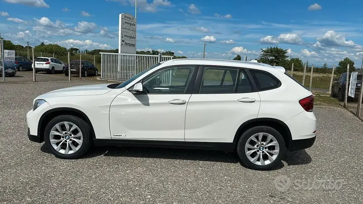 Usata BMW X1 M Sport 116 CV (85 kW) 2013 Bianco SUV
