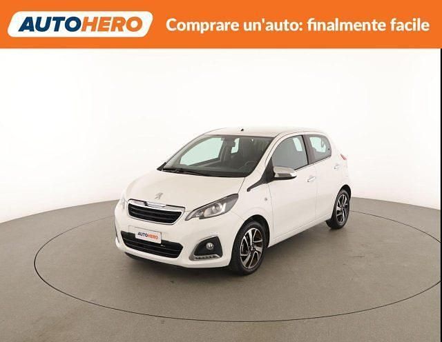 Usata Peugeot 108 Allure 69 CV (50 kW) 2017 Bianco Utilitaria