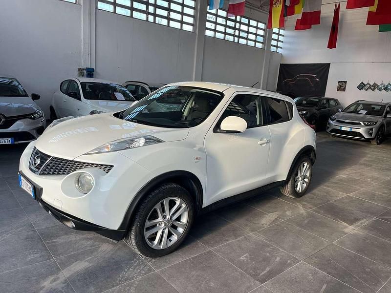 Bianco Usata 2011 Nissan Juke Acenta SUV | 9000 € (Buon prezzo) - Immagine 1/4