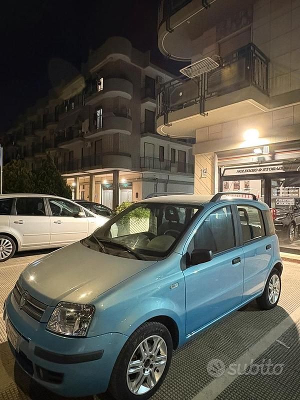 Usata Fiat Panda Dynamic 69 CV (50 kW) 2005 Blu Utilitaria