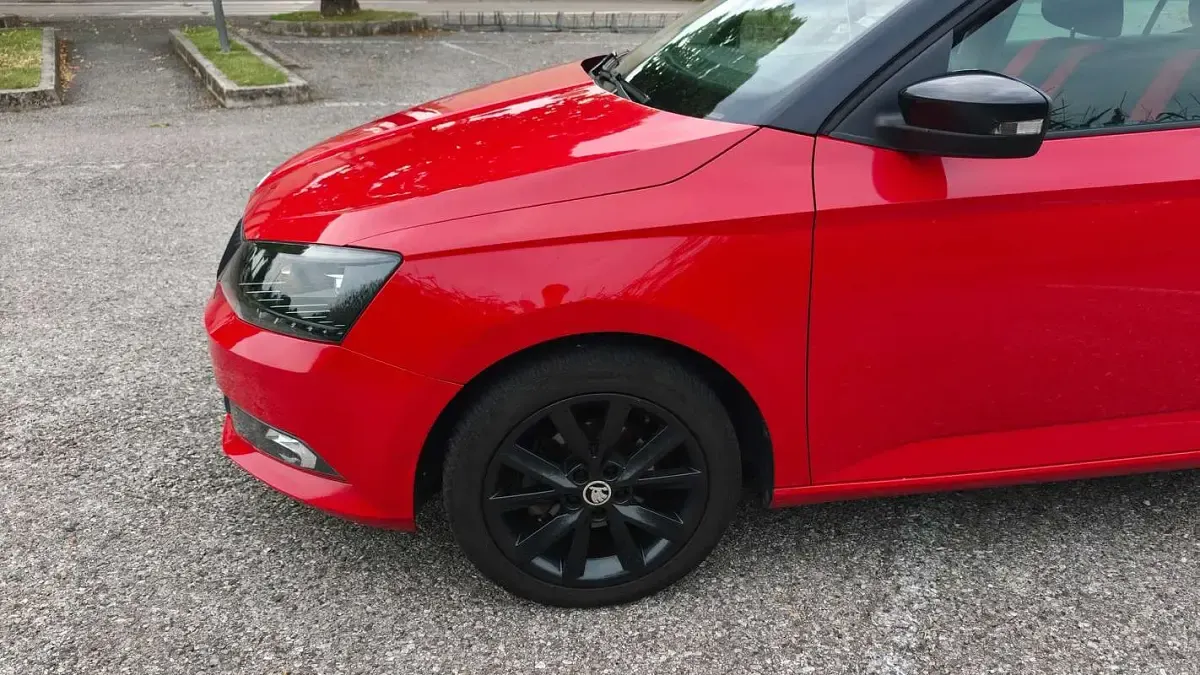 Usata Skoda Fabia Executive 75 CV (55 kW) 2016 Rosso Berlina