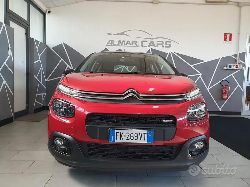 Usata Citroën C3 PureTech 82 CV (60 kW) 2017 Rosso Berlina