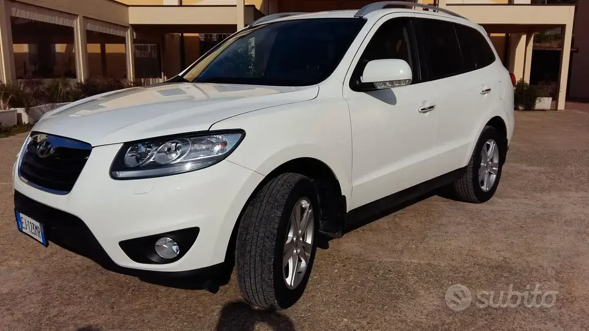 Usata Hyundai Santa Fe 197 CV (144 kW) 2011 Bianco SUV