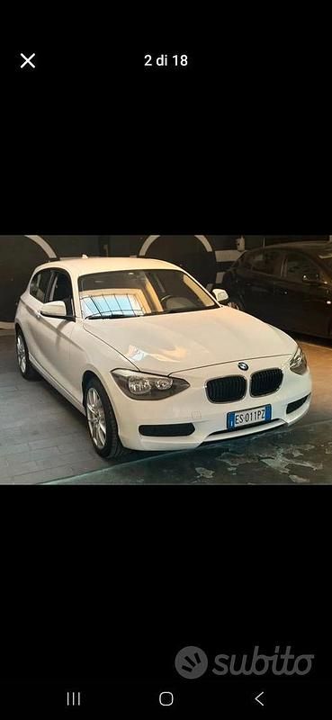 Bianco Usata 2013 BMW 114 Due volumi | 6500 € (Super prezzo) - Immagine 1/4