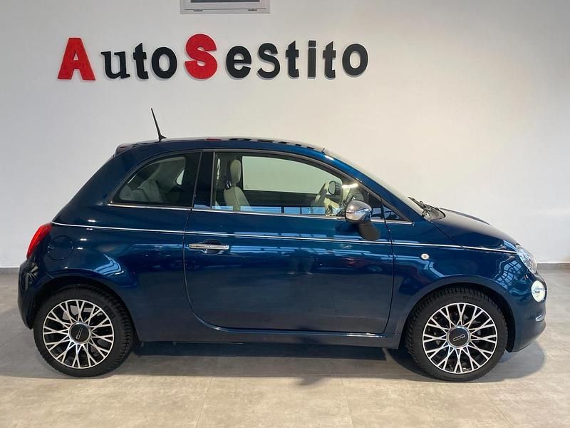 Usata Fiat 500 Collezione 95 CV (69 kW) 2018 Blu Berlina