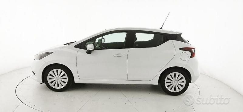 Usata Nissan Micra Acenta 92 CV (67 kW) 2021 Bianco Berlina