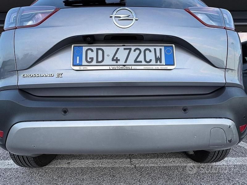 Usata Opel Crossland X 100 CV (73 kW) 2020 Grigio SUV