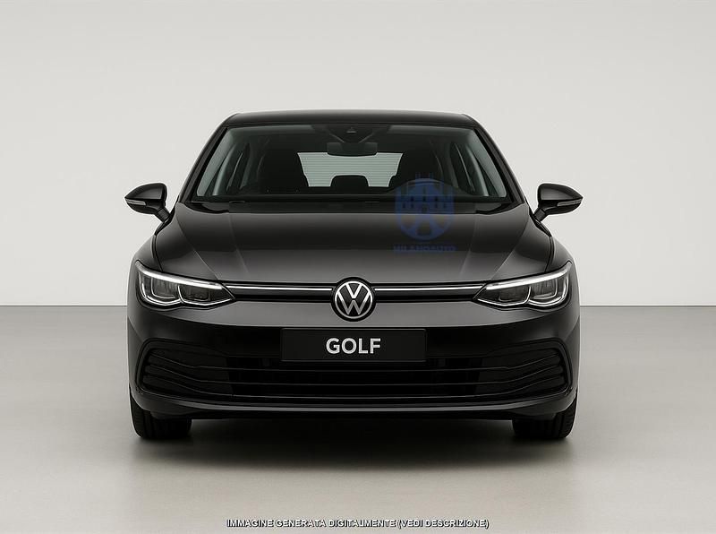 Usata VW Golf VIII Life 116 CV (85 kW) 2023 Nero Utilitaria