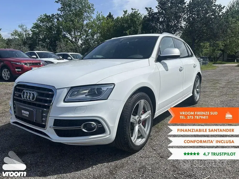 Usata Audi SQ5 313 CV (230 kW) 2015 Bianco SUV