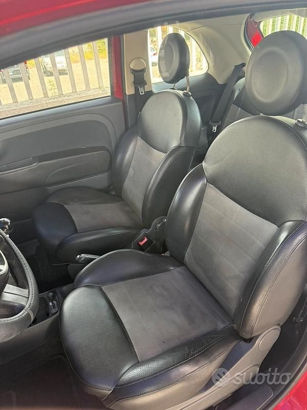 Usata Fiat 500 2008 Rosso Utilitaria