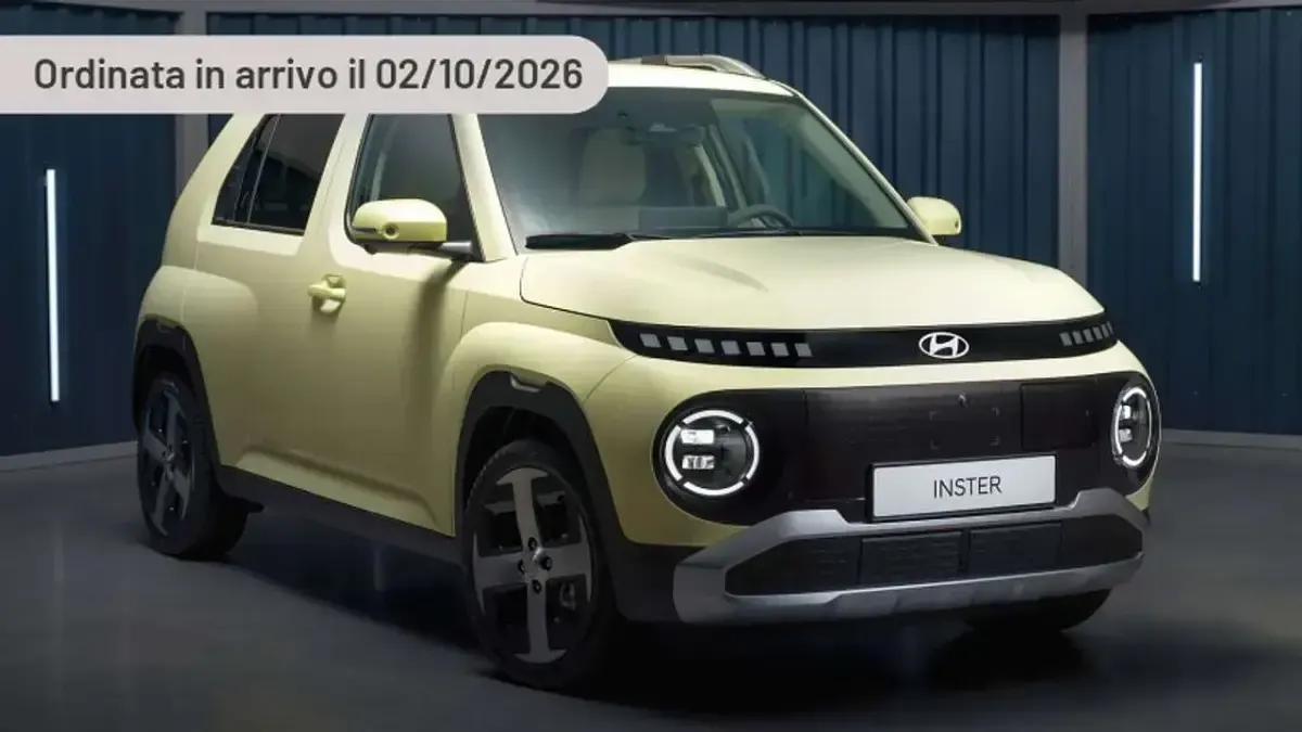 Ny Hyundai Inster 27 kW (38 HK) 2026 Silver Halvkombi