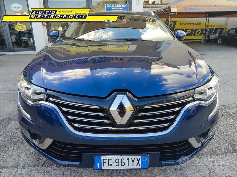 Usata Renault Talisman 130 CV (95 kW) 2017 Blu Station wagon