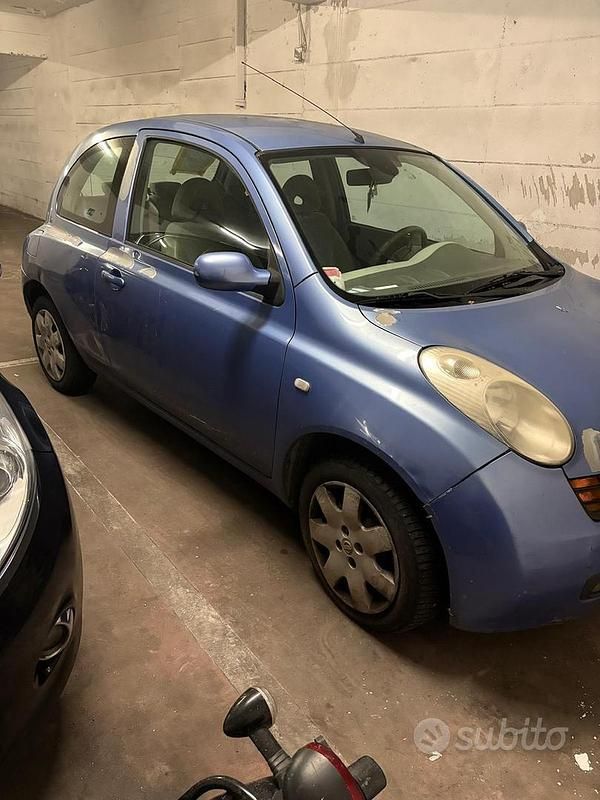 Usata Nissan Micra 2003 Blu Utilitaria