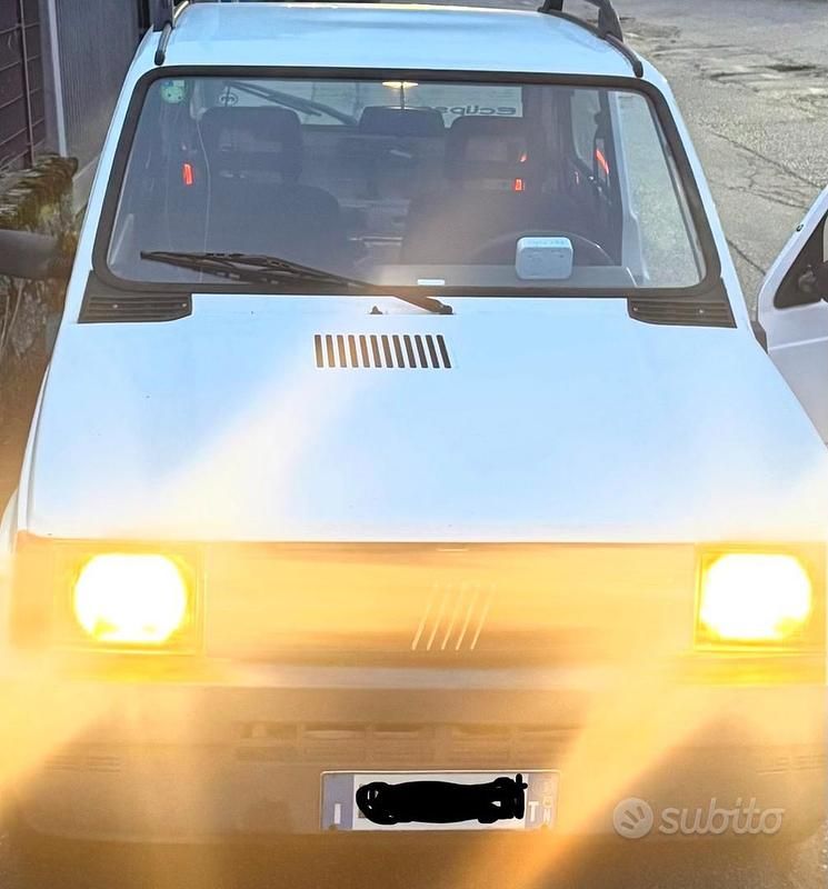 Usata Fiat Panda 54 CV (39 kW) 2002 Bianco Berlina