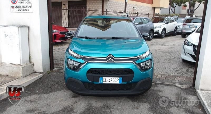 Usata Citroën C3 PureTech 83 CV (61 kW) 2022 Blu Berlina