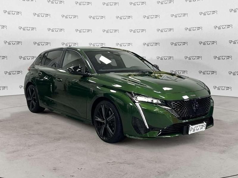 Usata Peugeot 308 GT 131 CV (96 kW) 2022 Verde Utilitaria