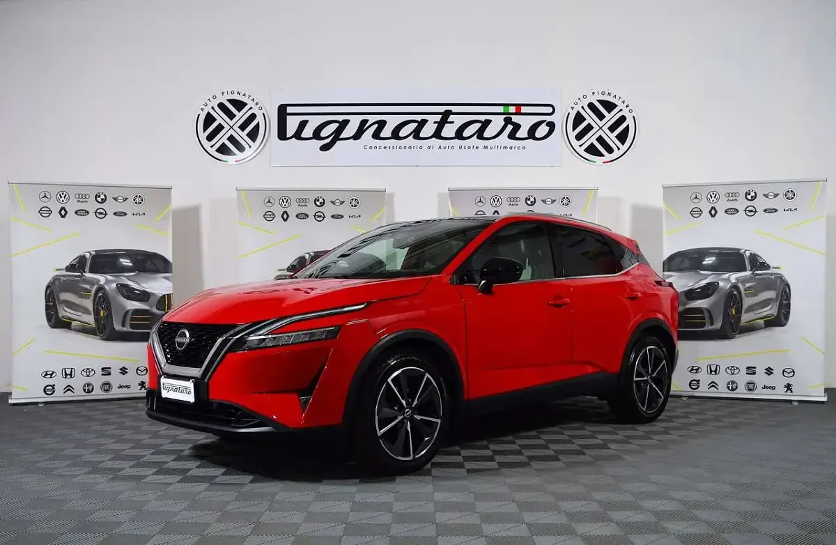 Usata Nissan Qashqai Tekna 158 CV (116 kW) 2023 Rosso SUV
