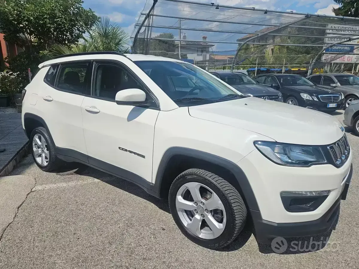 Usata Jeep Compass Limited 140 CV (102 kW) 2018 Bianco SUV