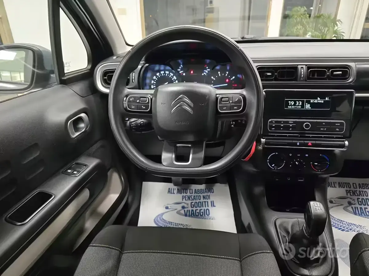 Usata Citroën C3 Feel 82 CV (60 kW) 2017 Grigio Berlina