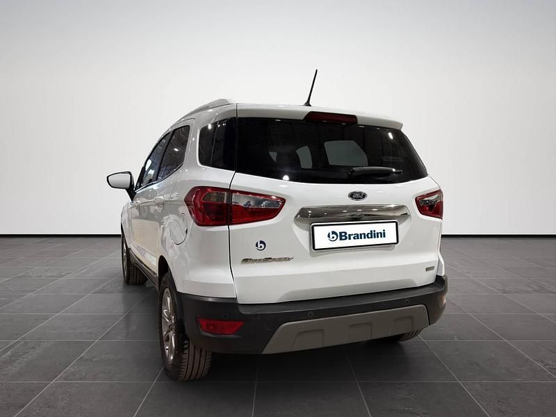 Usata Ford Ecosport Titanium S 100 CV (73 kW) 2018 Bianco SUV