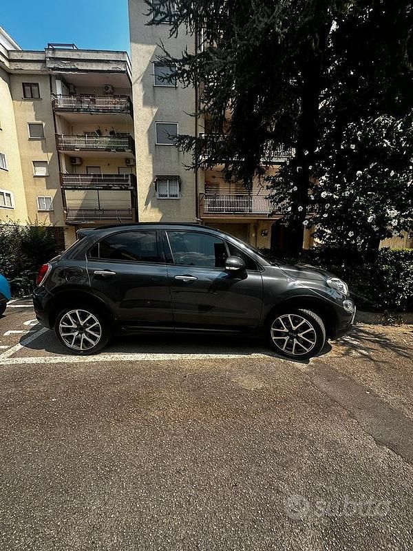 Usata Fiat 500X Cross 140 CV (102 kW) 2018 Grigio SUV