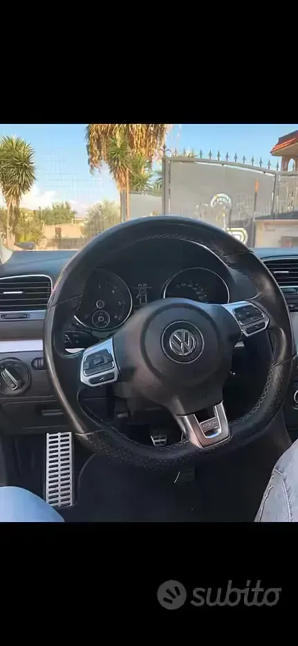 Usata VW Golf VI 110 CV (80 kW) 2009 Nero Utilitaria