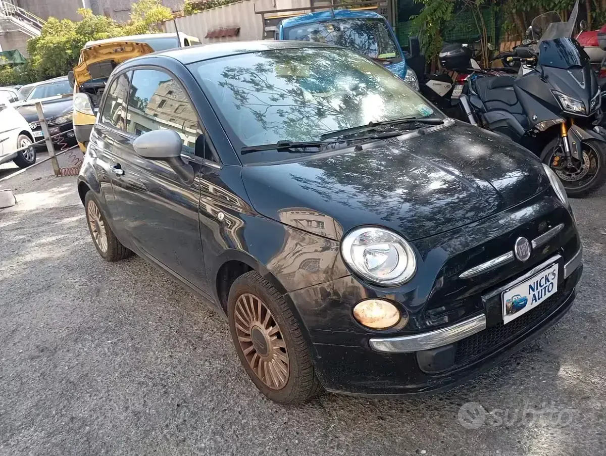 Usata Fiat 500 69 CV (50 kW) 2012 Nero Berlina