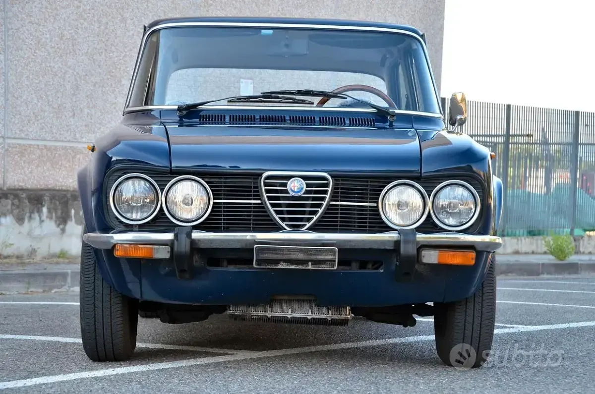 Usata Alfa Romeo Giulia Super 1970 Bluazzurro Berlina