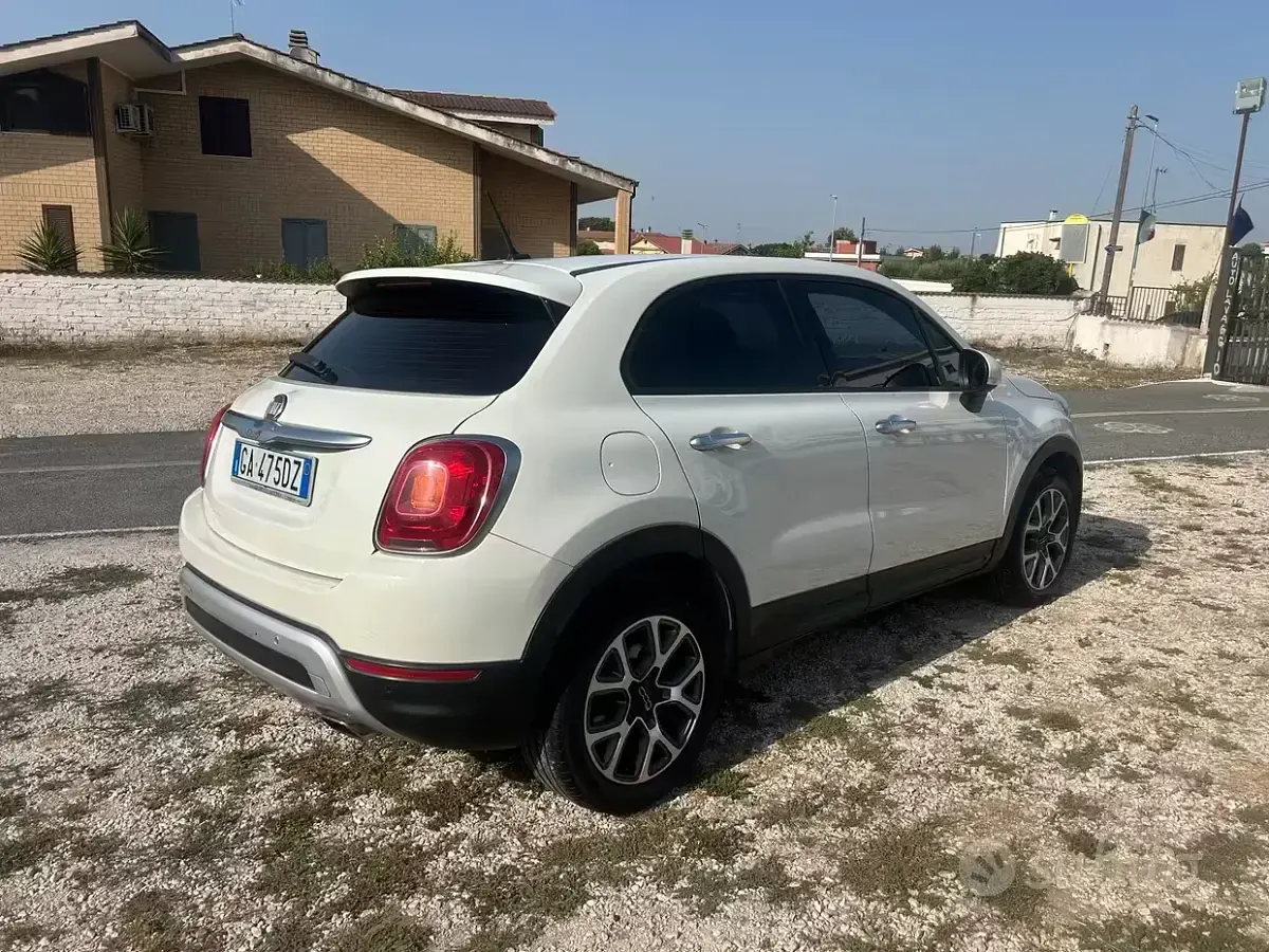 Usata Fiat 500X Cross 120 CV (88 kW) 2017 Bianco SUV