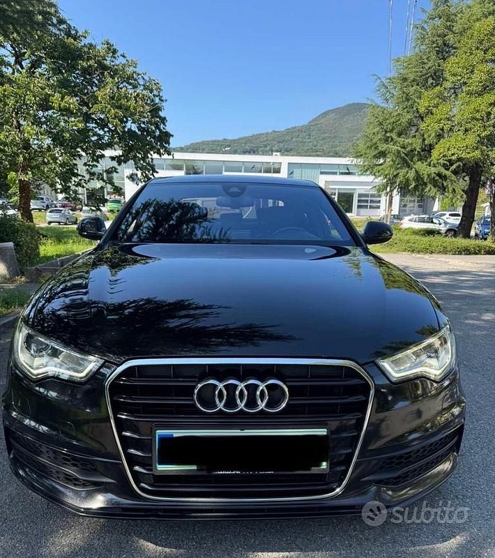 Usata Audi A6 S-Line 190 CV (139 kW) 2014 Nero Berlina