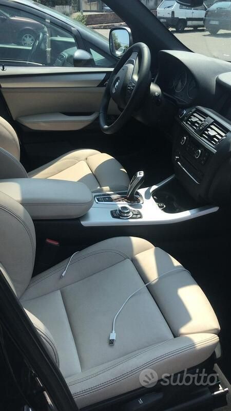 Usata BMW X3 184 CV (135 kW) 2012 Nero SUV