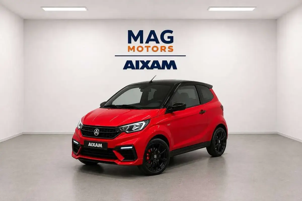 Nuova Aixam City Sport 2026 Rosso Utilitaria