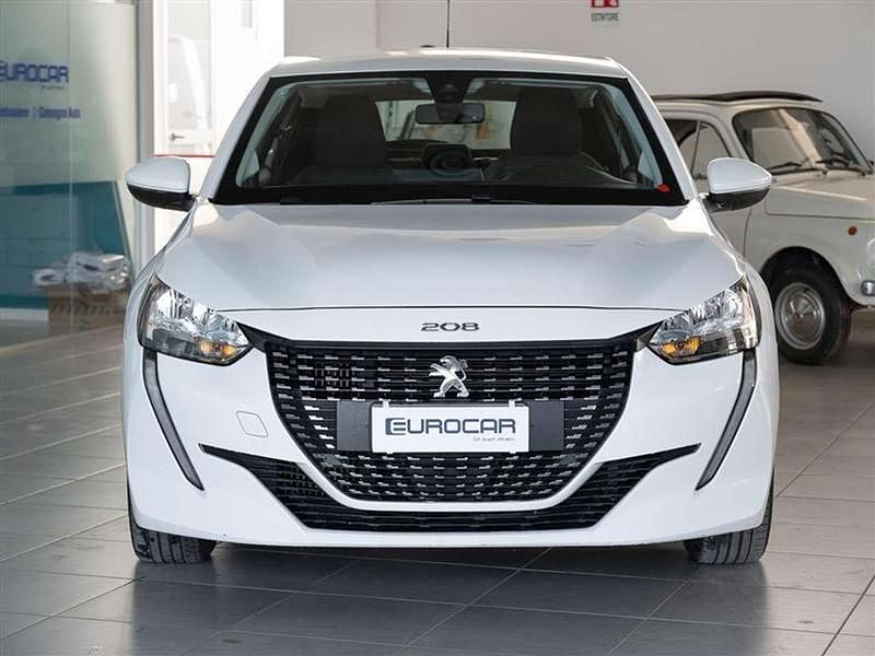 Usata Peugeot 208 Active 102 CV (75 kW) 2021 Bianco Utilitaria