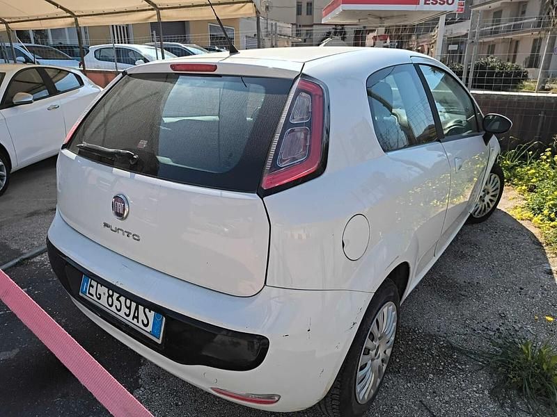 Usata Fiat Punto Evo S 75 CV (55 kW) 2011 Bianco Utilitaria