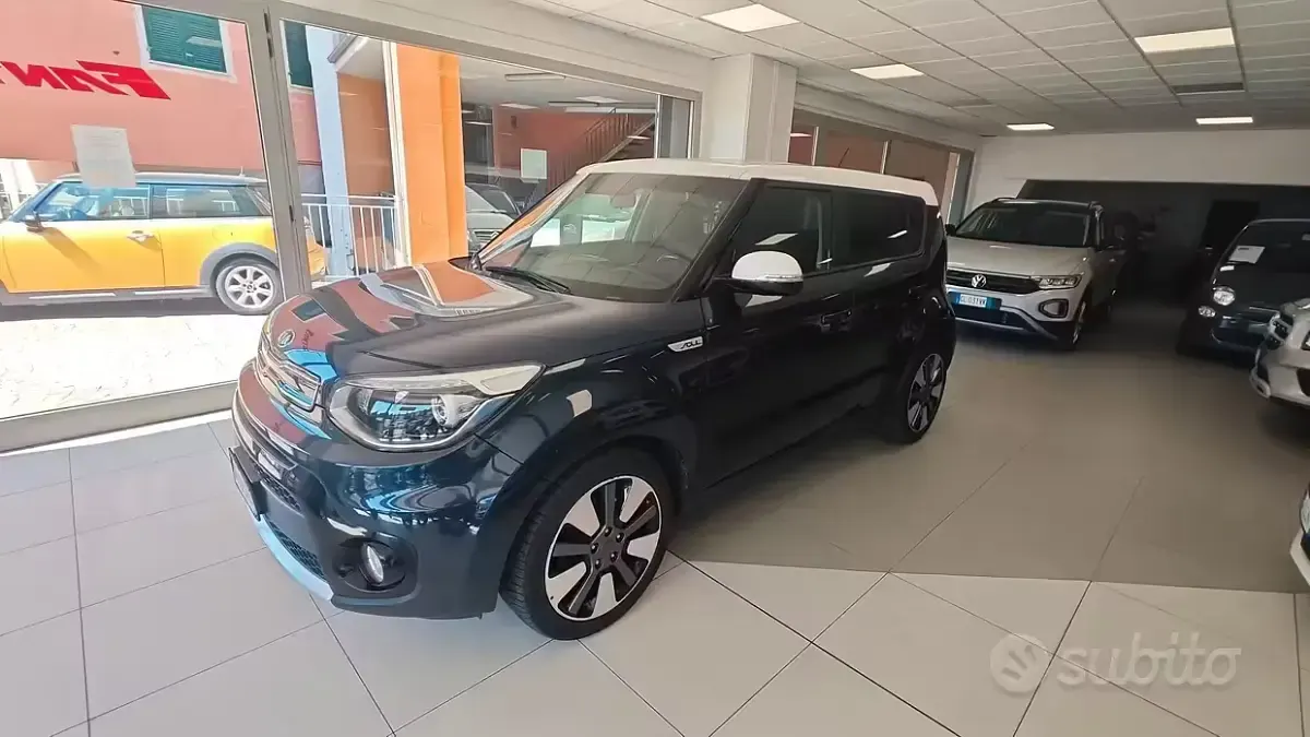 Käytetty Kia Soul 132 HP (97 kW) 2018 Sininen Katumaasturi