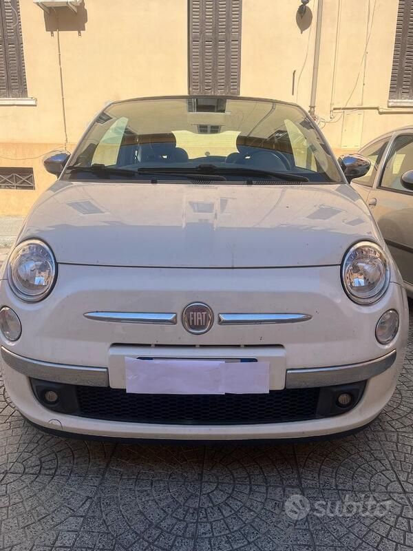 Usata Fiat 500 69 CV (50 kW) 2008 Bianco Utilitaria