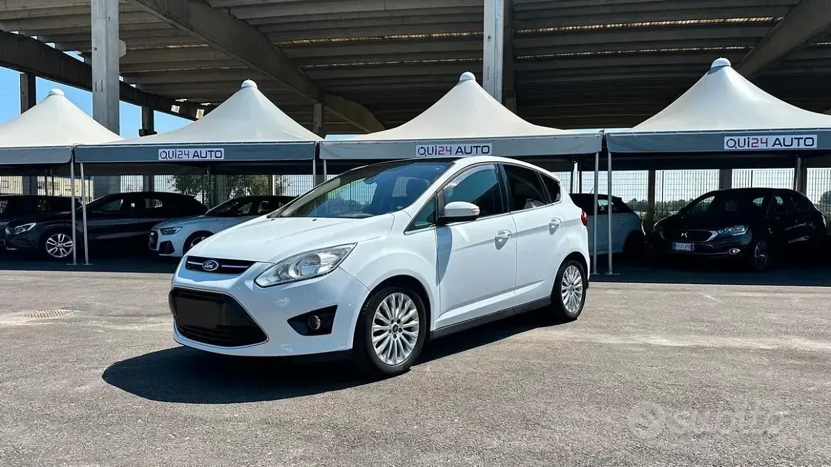 Usata Ford C-MAX 116 CV (85 kW) 2011 Bianco Monovolume