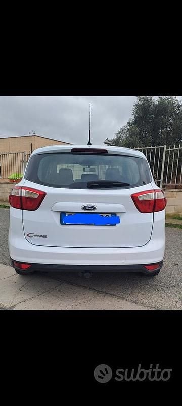 Usata Ford C-MAX 115 CV (84 kW) 2012 Bianco Monovolume