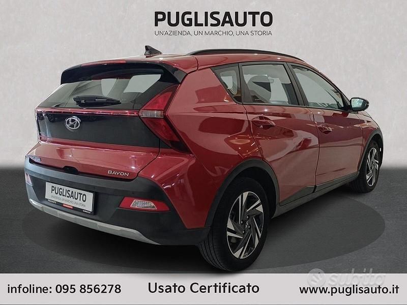 Usata Hyundai Bayon 84 CV (61 kW) 2021 Rosso SUV