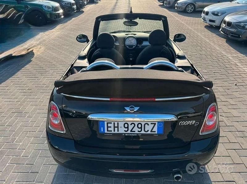 Usata Mini Cooper D Cabriolet 111 CV (81 kW) 2011 Nero Cabrio