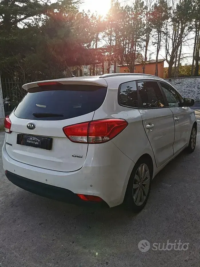 Usata Kia Carens 115 CV (84 kW) 2016 Bianco Monovolume