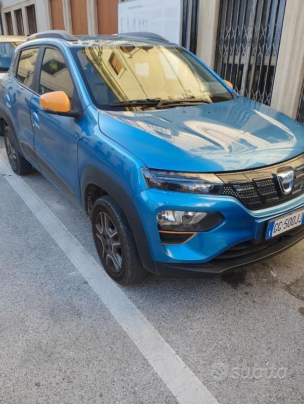 Usata Dacia Spring 33 kW (45 CV) 2021 Blu Utilitaria