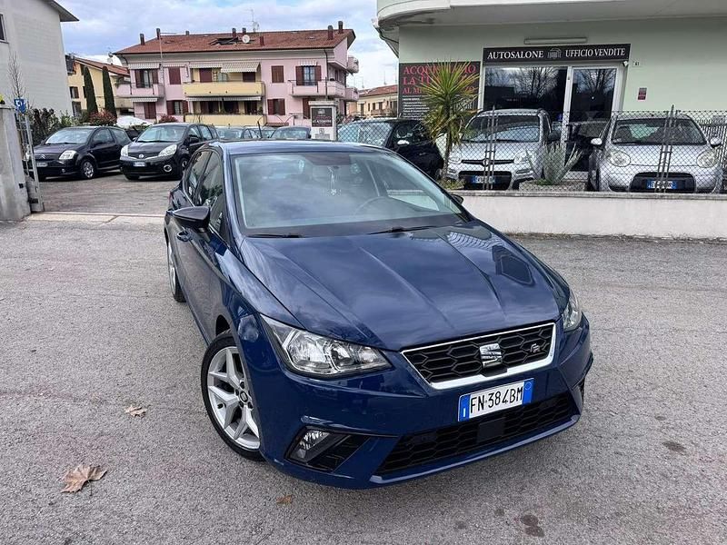 Usata Seat Ibiza FR 150 CV (110 kW) 2018 Blu Utilitaria