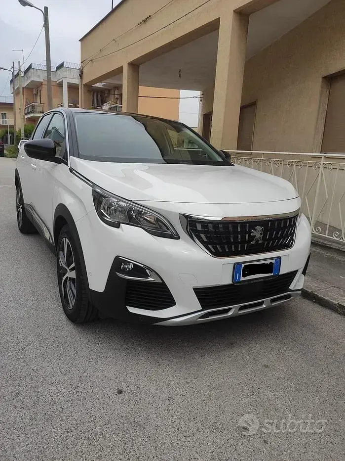 Usata Peugeot 3008 Allure 131 CV (96 kW) 2018 Bianco SUV
