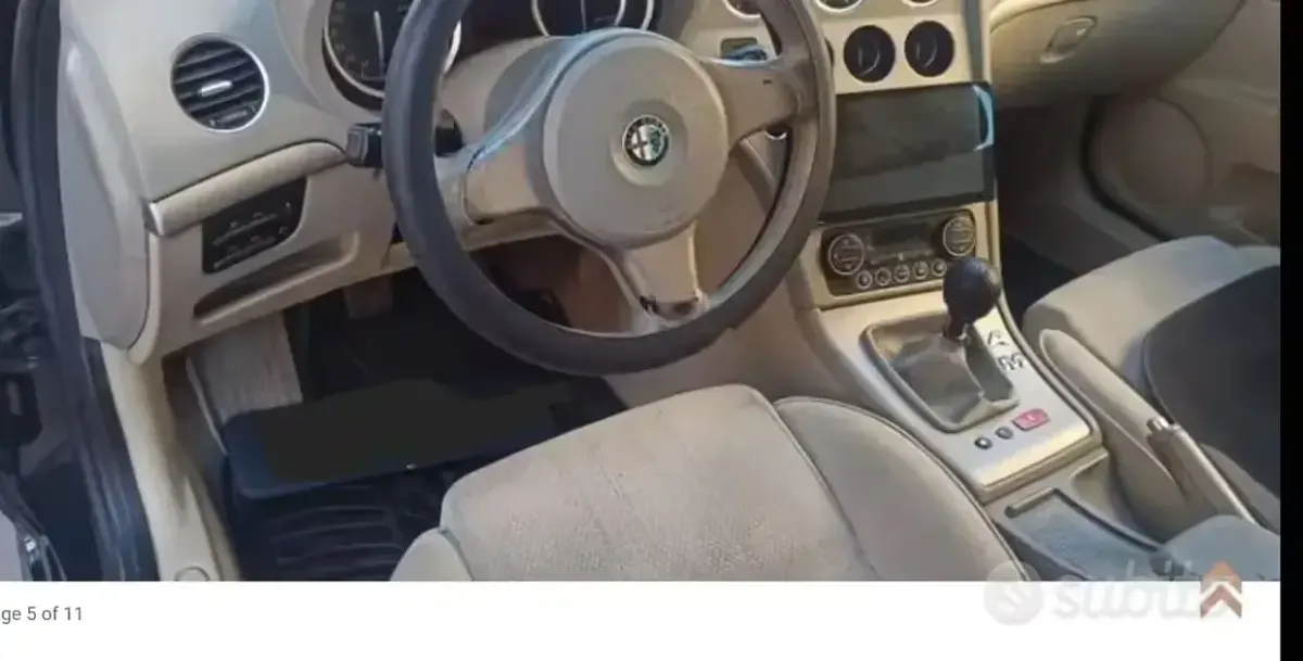 Usata Alfa Romeo 159 2007 Nero Berlina