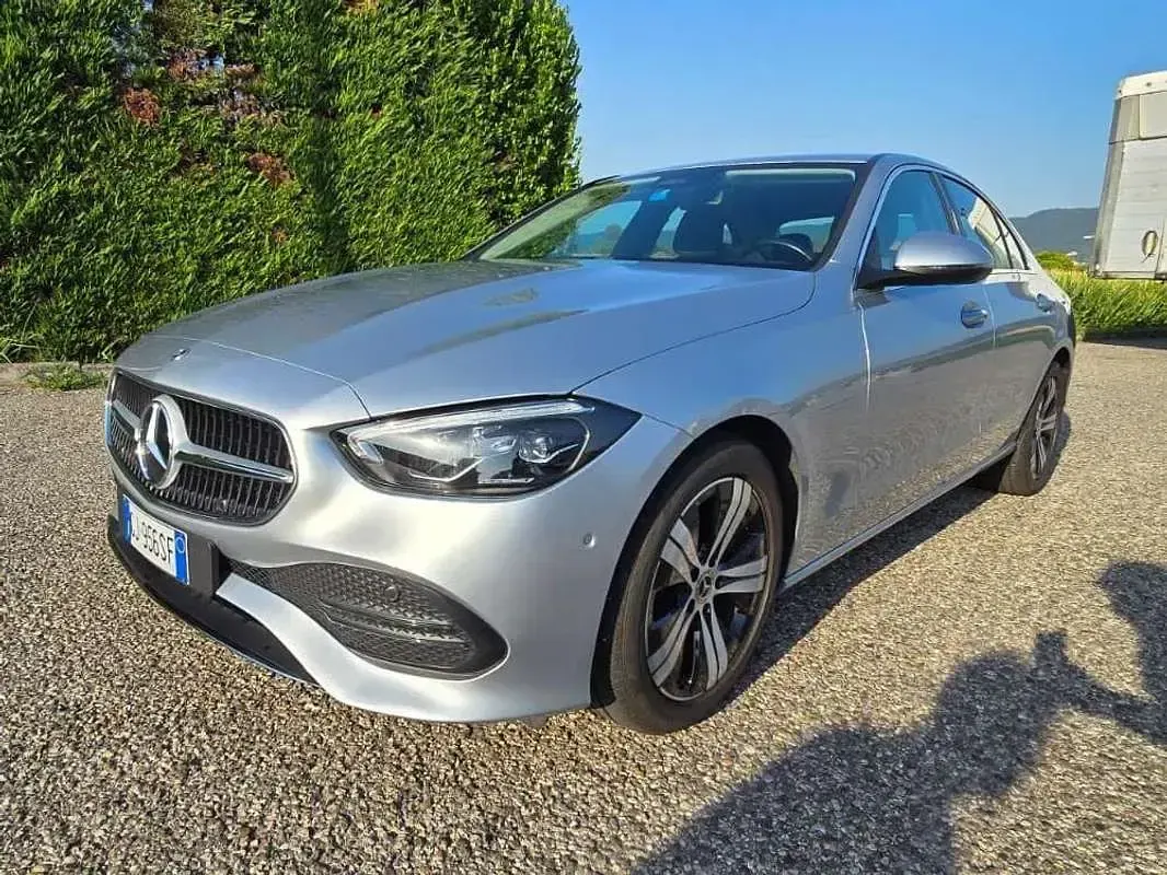 Usata Mercedes C200 184 CV (135 kW) 2022 Argento Berlina
